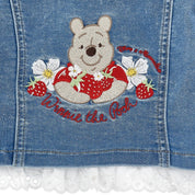 MONNALISA - Winnie The Pooh Bebe Denim Jacket- Blue