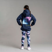 BONINI BY A DEE - Oversized Hoodie Sparkle - Blue Navy