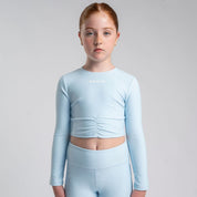 BONINI BY A DEE - Long Sleeve Sport Top & Sport Leggings Aspire - Sky Blue