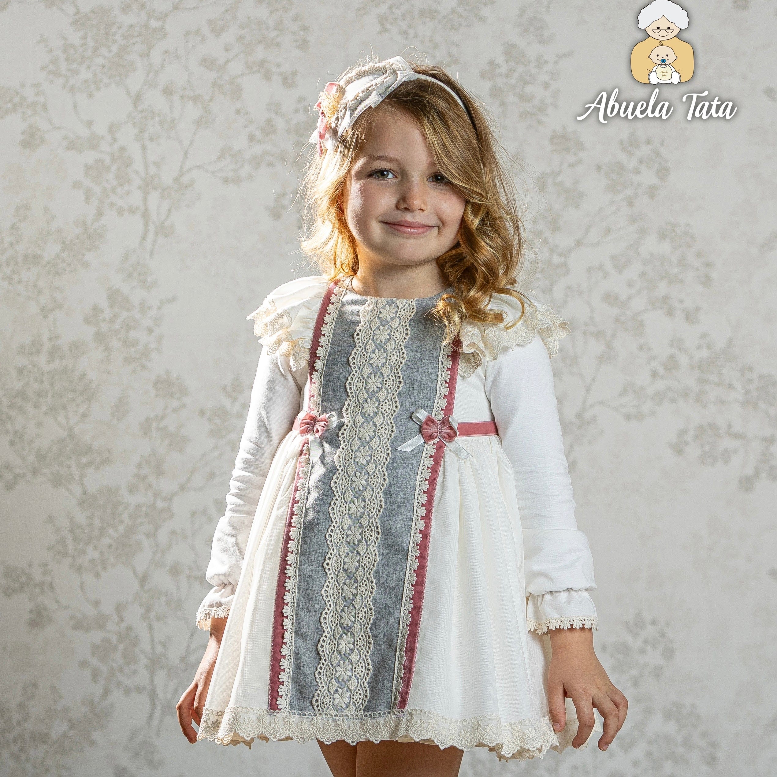 ABUELA TATA - Alicia Puffball Dress - Cream