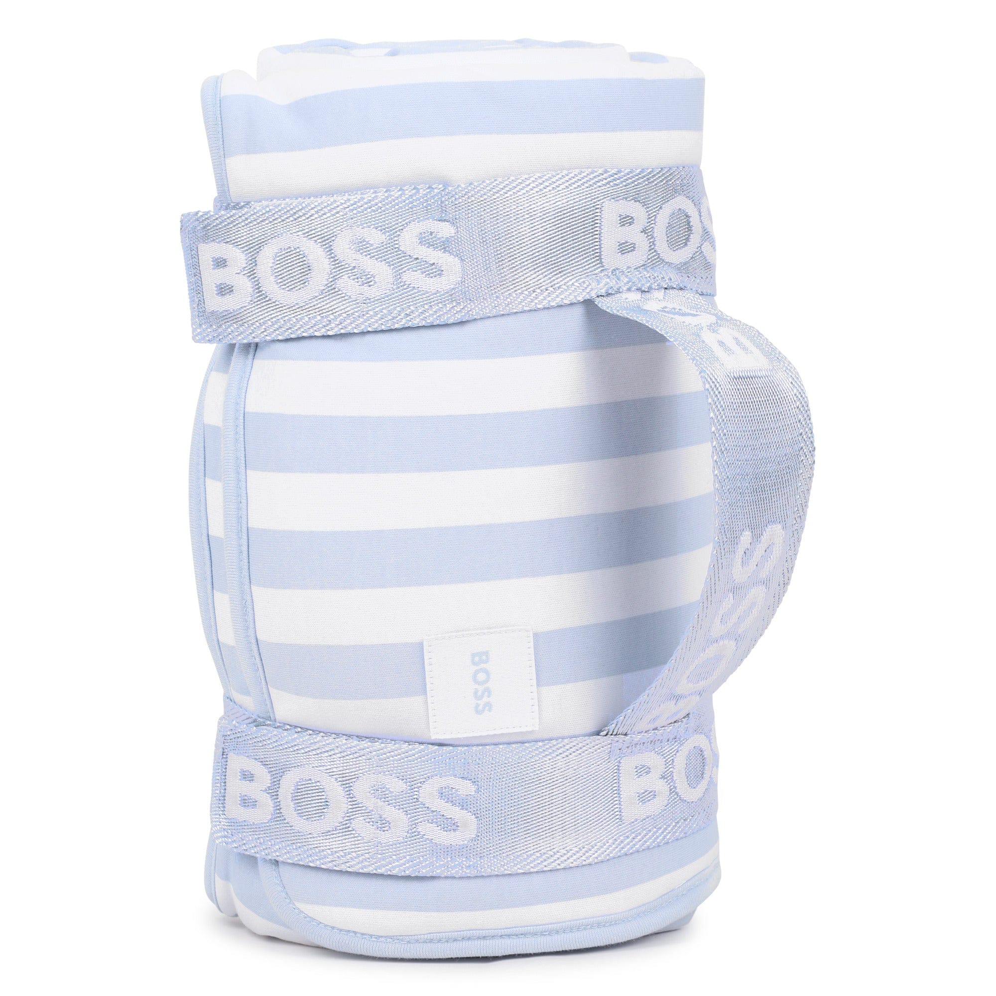 BOSS-Stripe Blanket - Blue