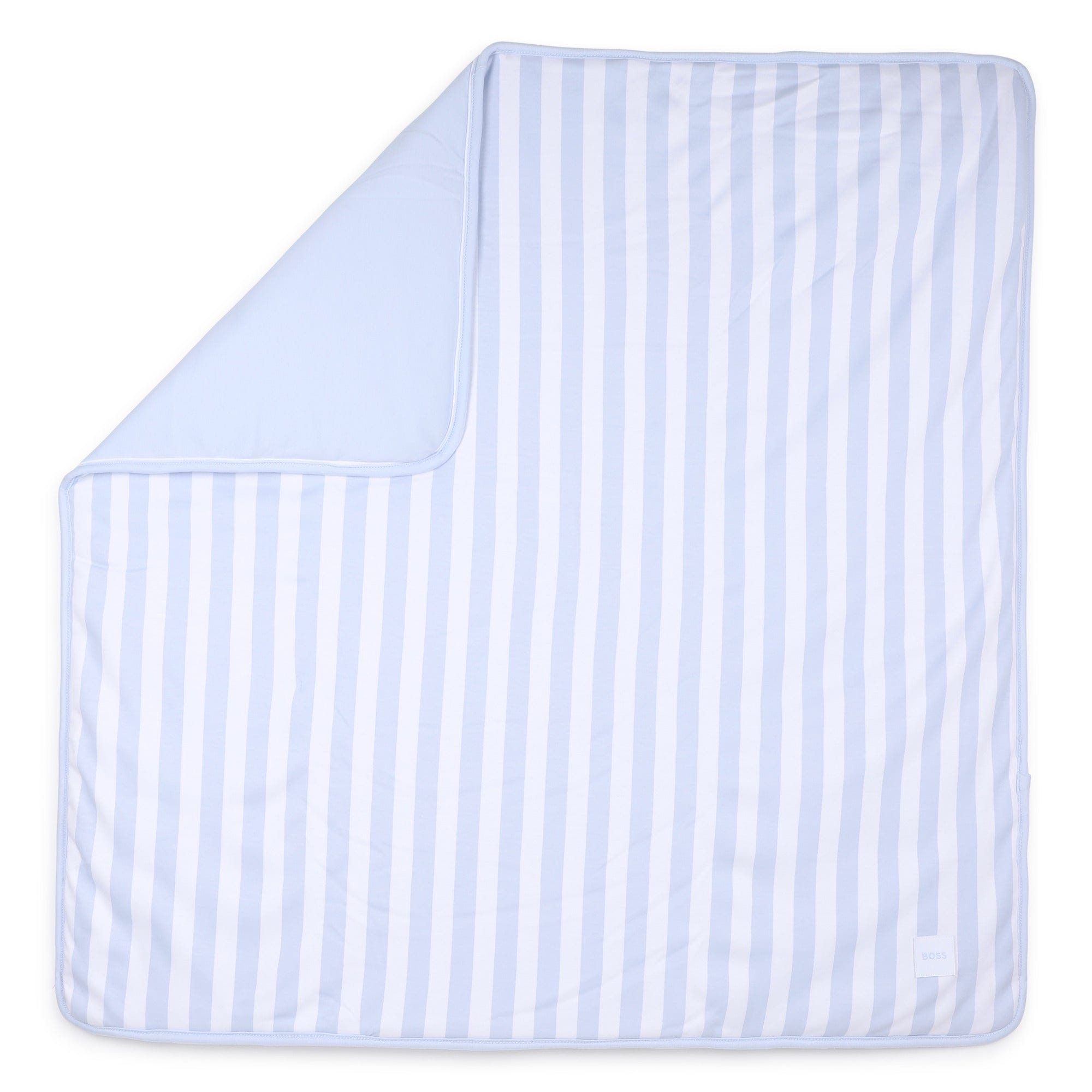BOSS-Stripe Blanket - Blue