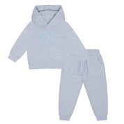 MITCH & SON - Alex Melange Hoody Tracksuit - Pale Blue