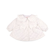 LITTLE A - Cutie Frutti Penelope Quilted Jacket - White