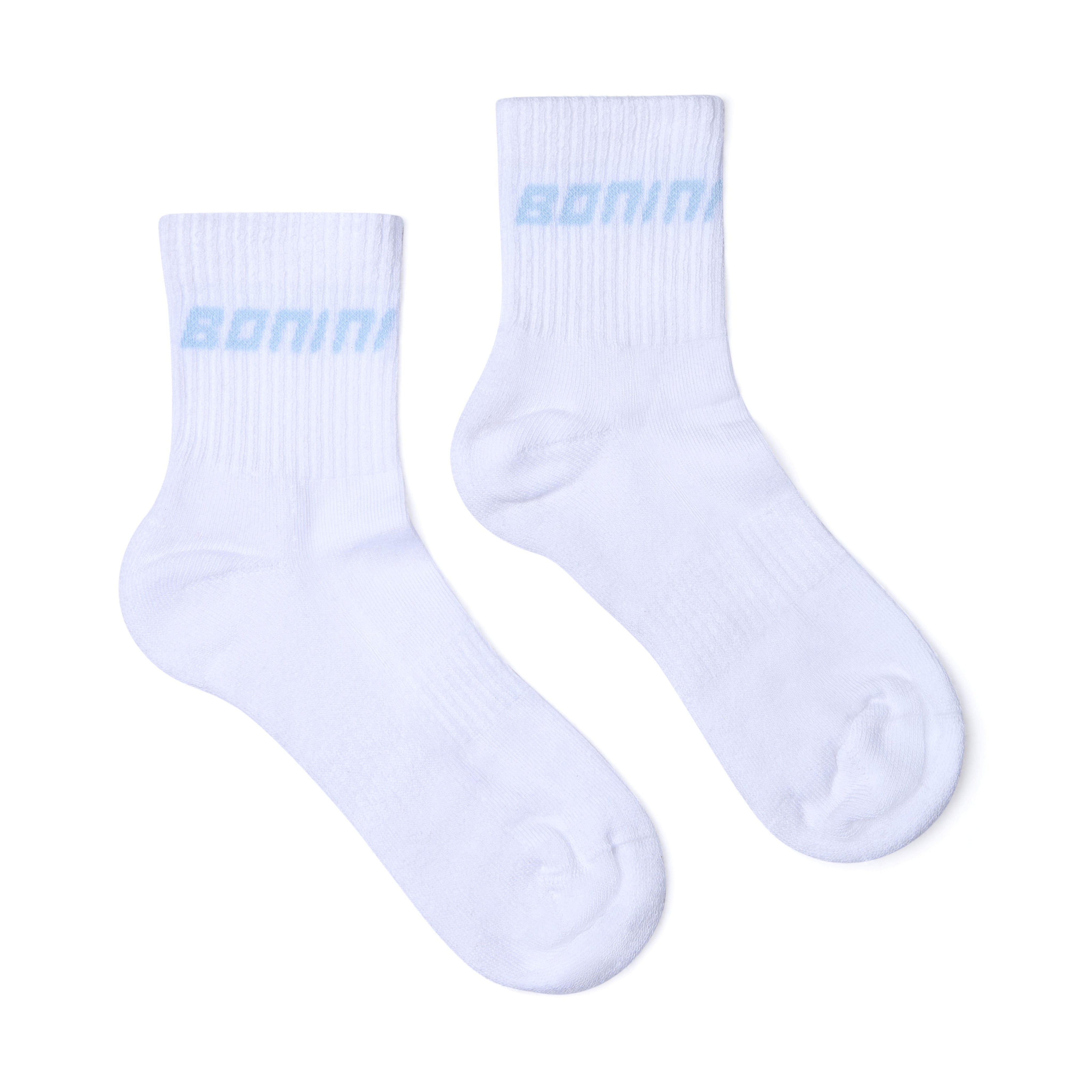 BONINI BY A DEE - Sport Socks - White/Sky Blue