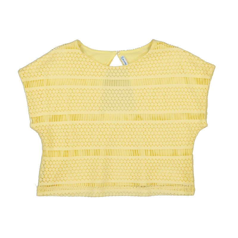 MAYORAL - Knit Trouser Set - Lemon