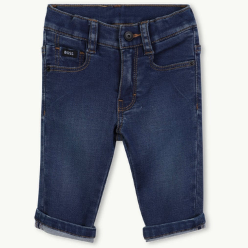 HUGO BOSS - Toddler Denim Jeans - Stone Pulverisation