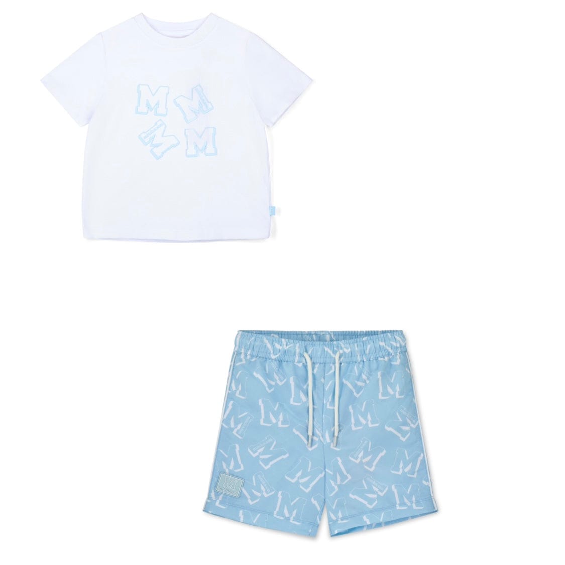 MITCH & SON - Oake & Osmar Blue Breeze Swim Set - Sky Blue