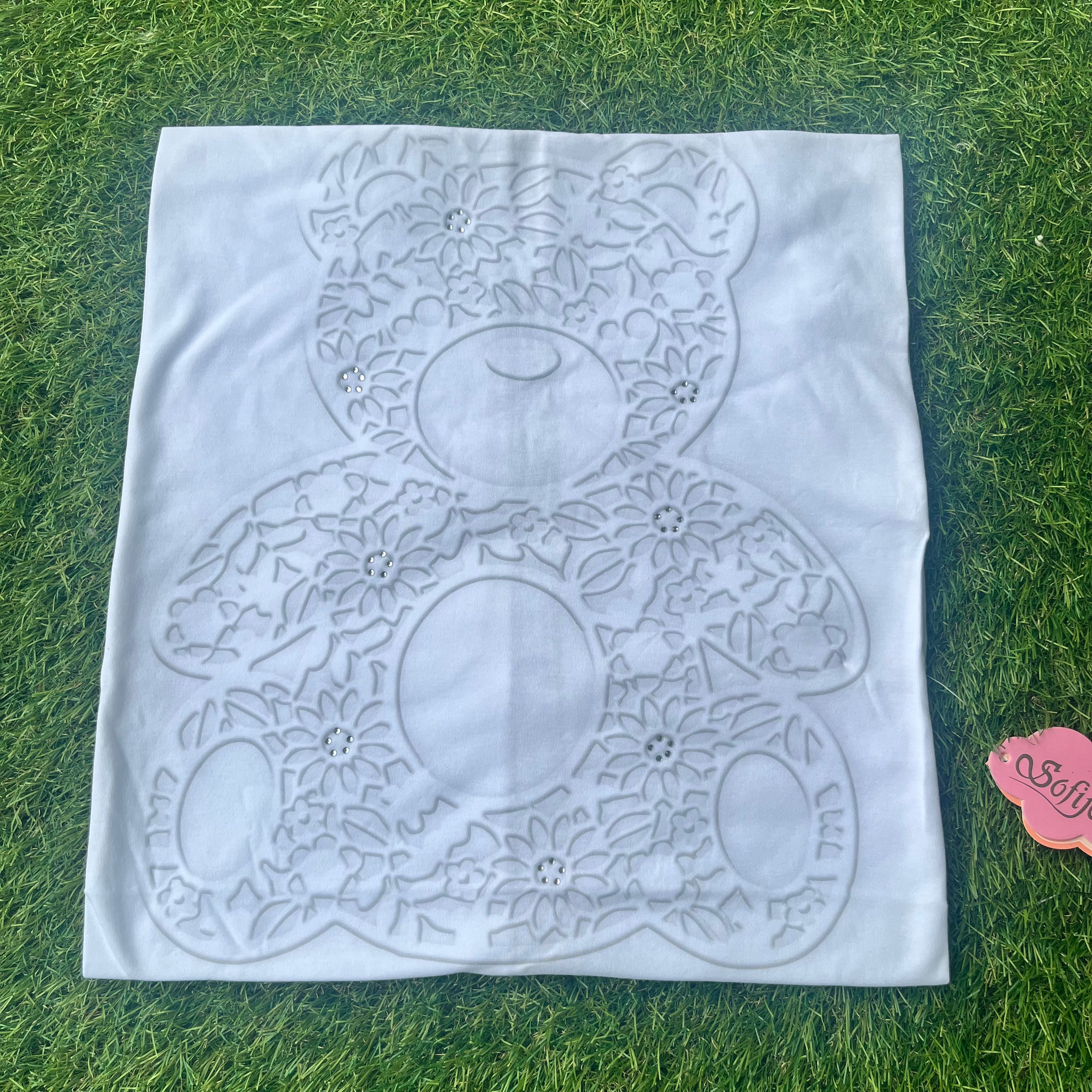 SOFIJA - Teddy Swaddle Blanket - White