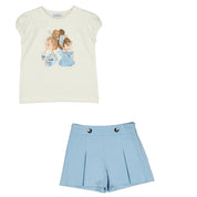MAYORAL - Doll Short Set - Sky