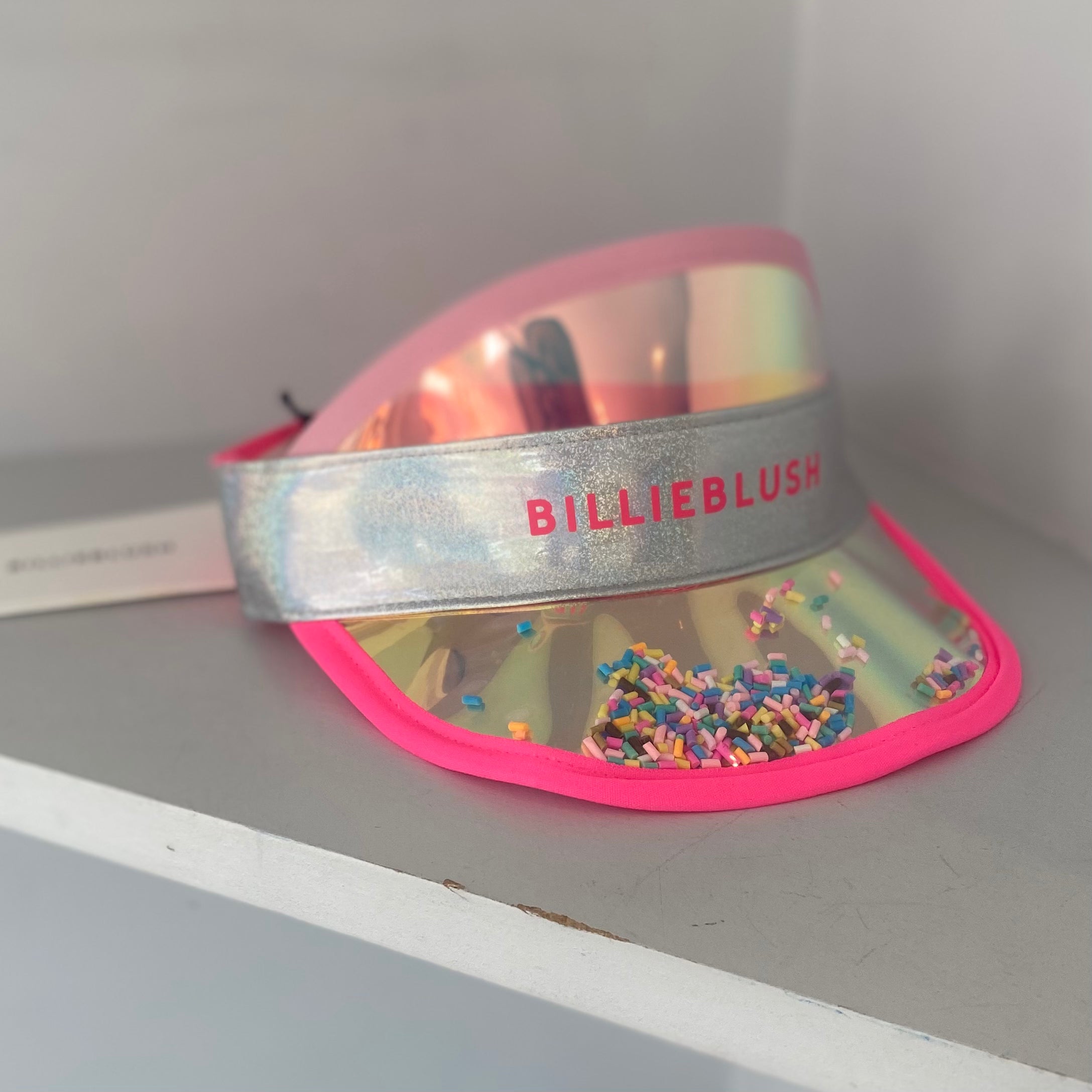 BILLIEBLUSH -  Clear Visor Cap  - Multi