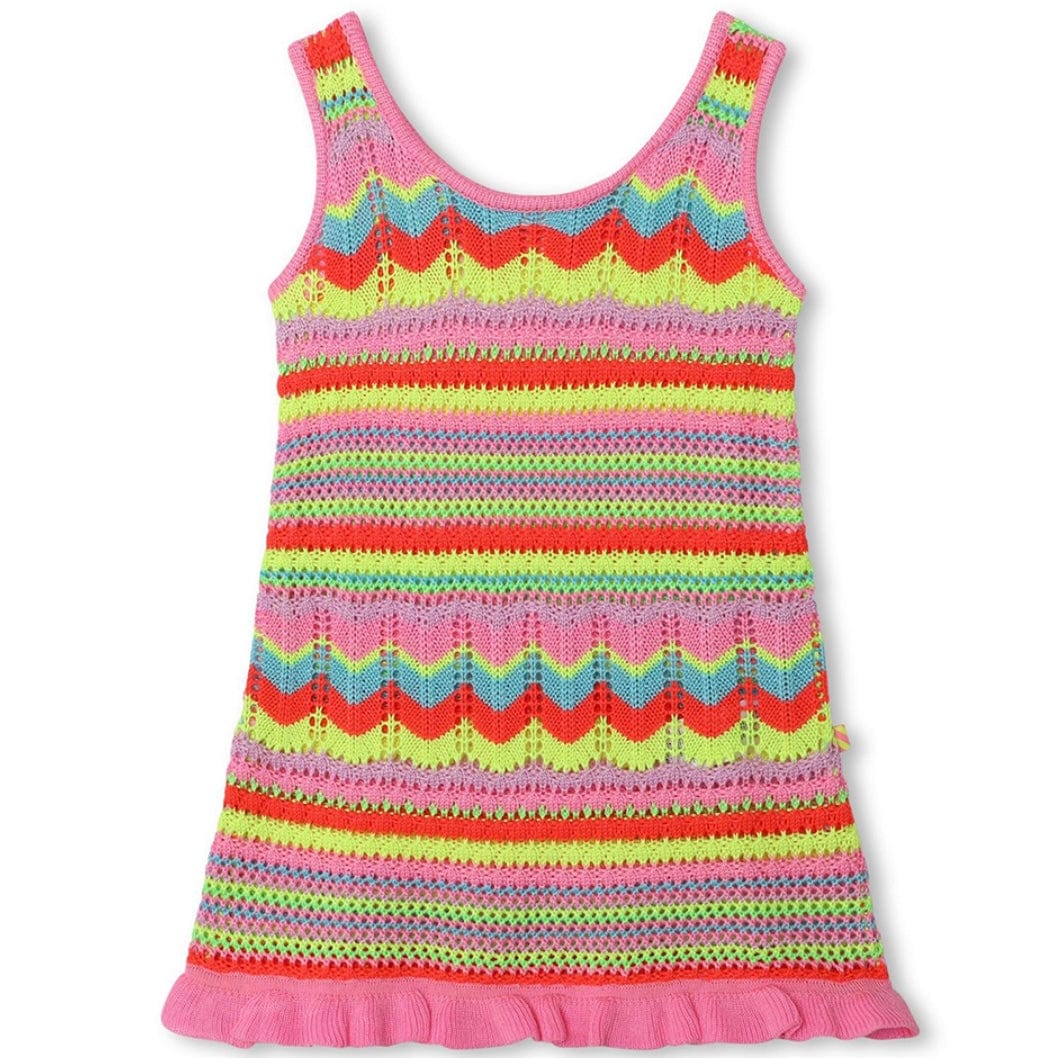 BILLIEBLUSH - Crochet Dress - Pink