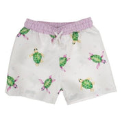 MEIA PATA - Turtles Print Swim Shorts - Green