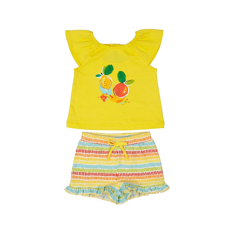 MAYORAL - Lemon Short Set - Yellow