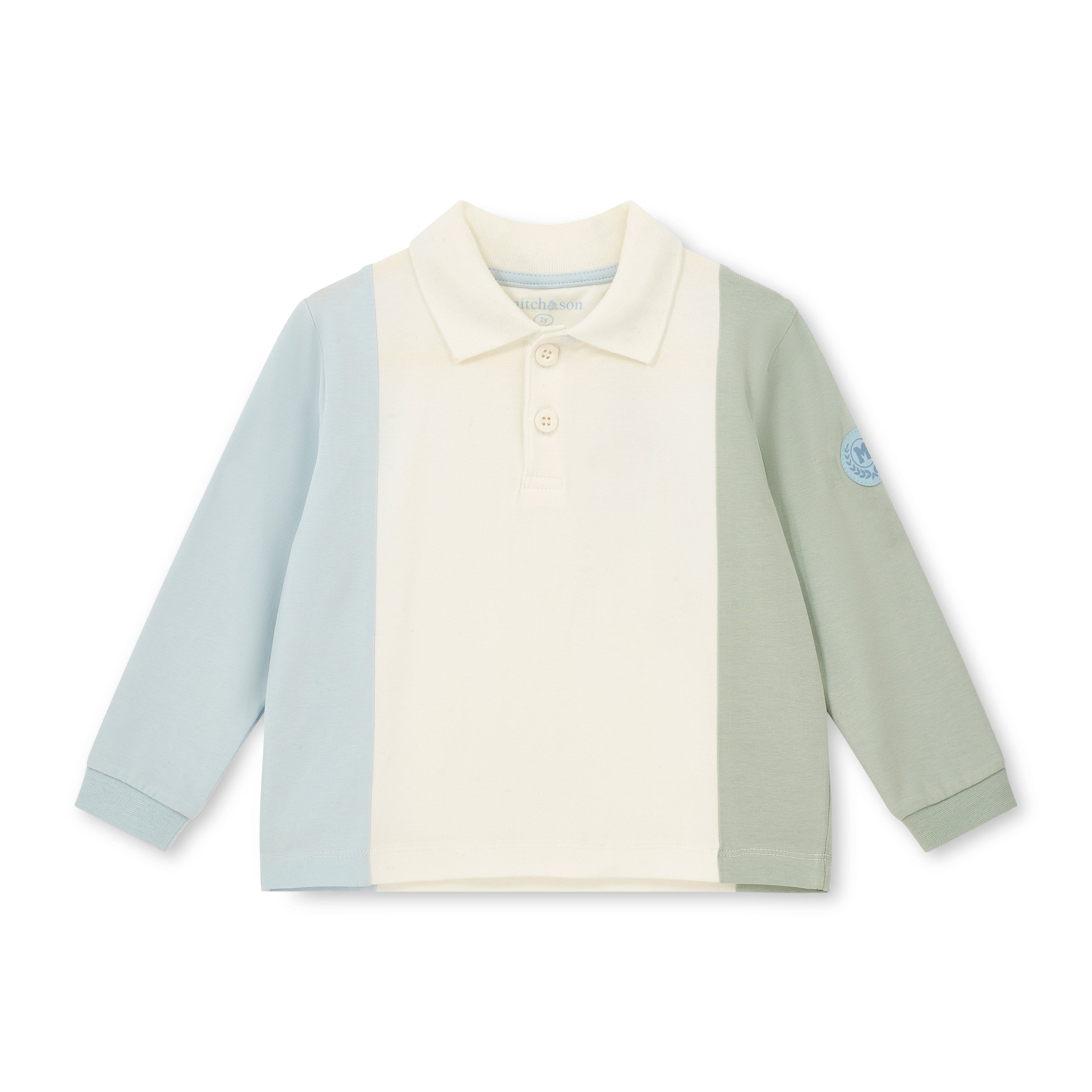 MITCH & SON - Winter Crest Jace & Jet Cut & Sew Polo & Twill Trouser - Sky Blue
