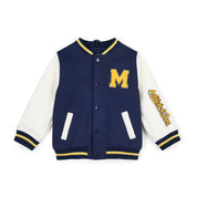 MITCH & SON - Navy League Kano Bomber Jacket - Heritage Navy