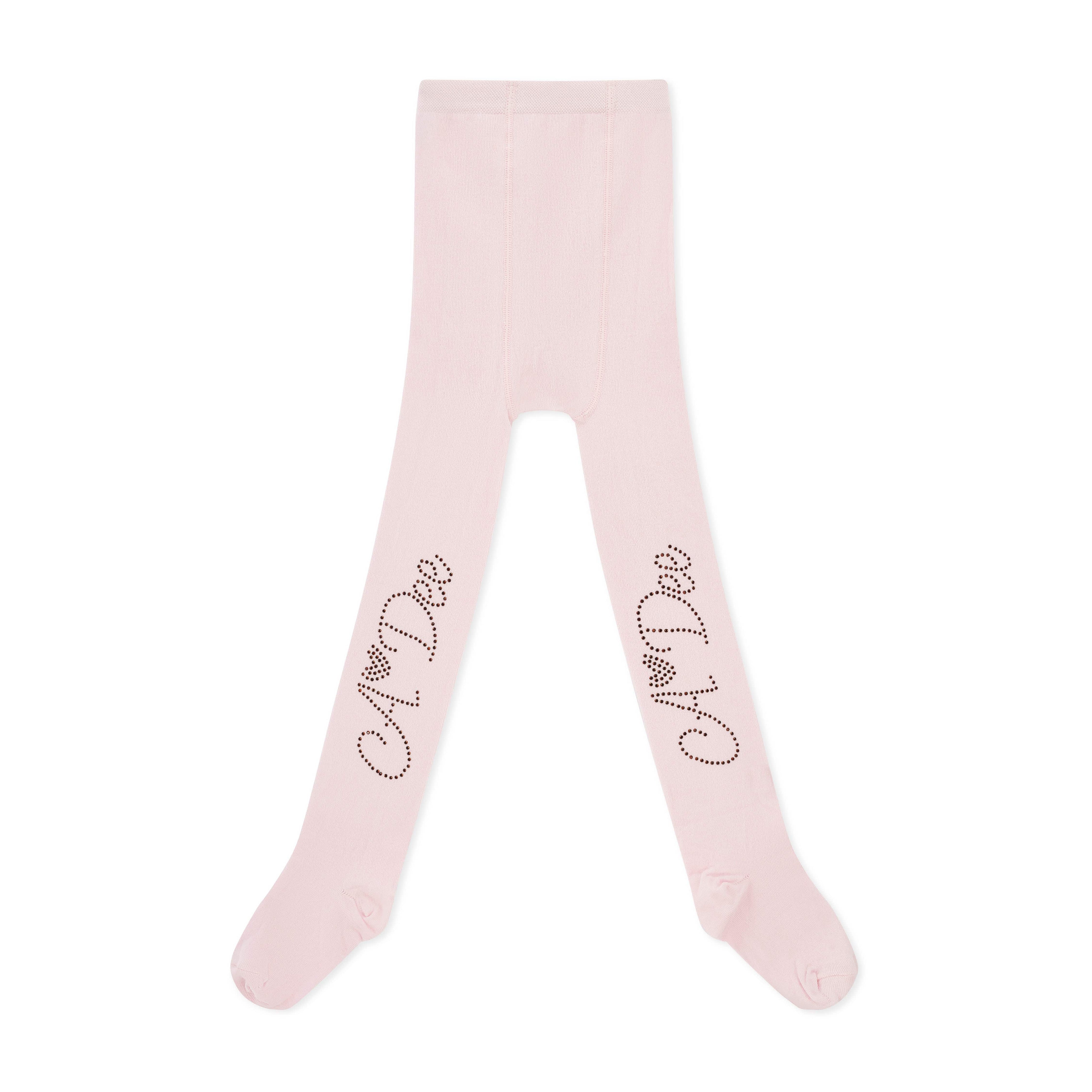 A DEE - Teddy Bear Bakery Lumi Diamante A Dee Logo Tights - Pink Fairy