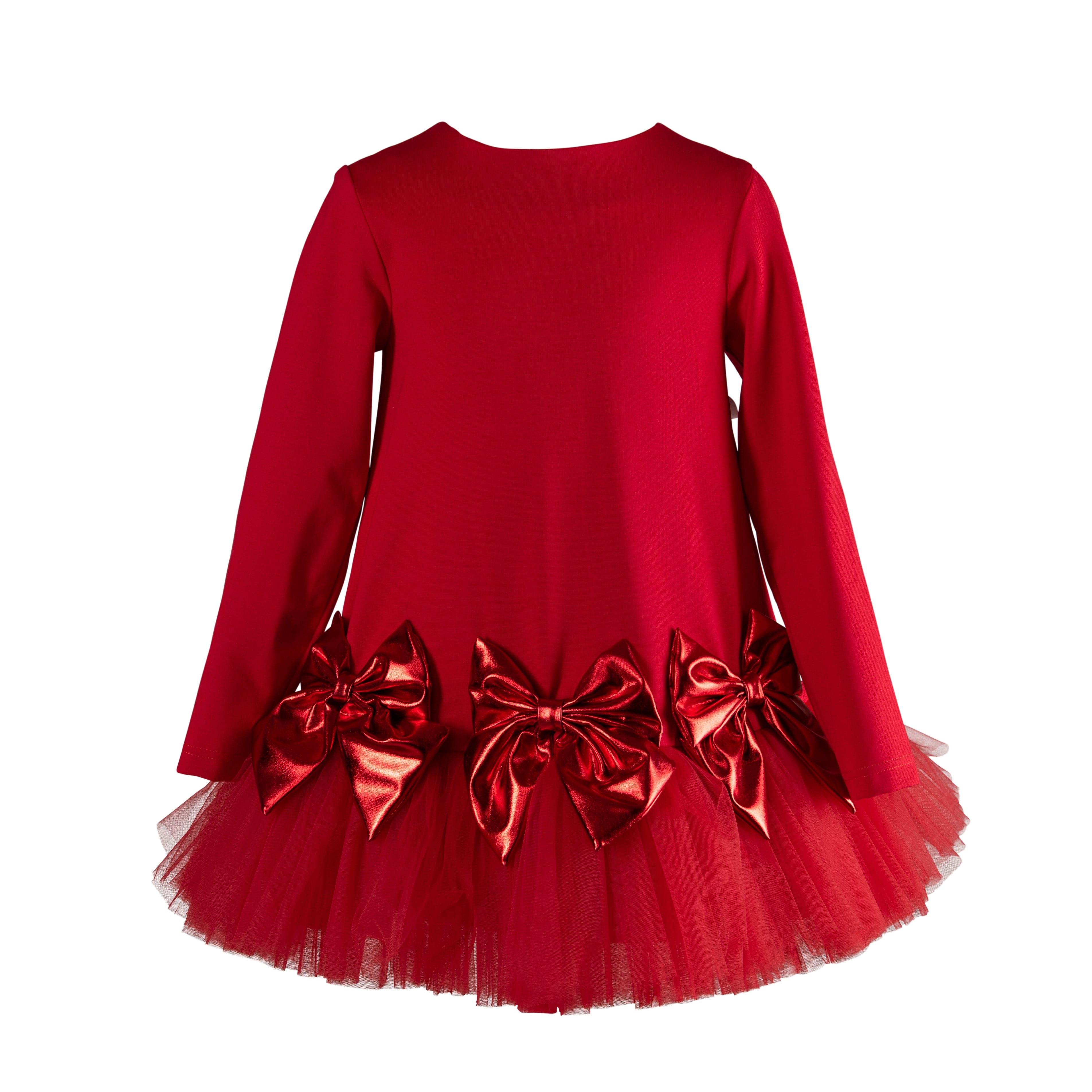 Daga - Follow My Heart Bow Tutu Dress - Red