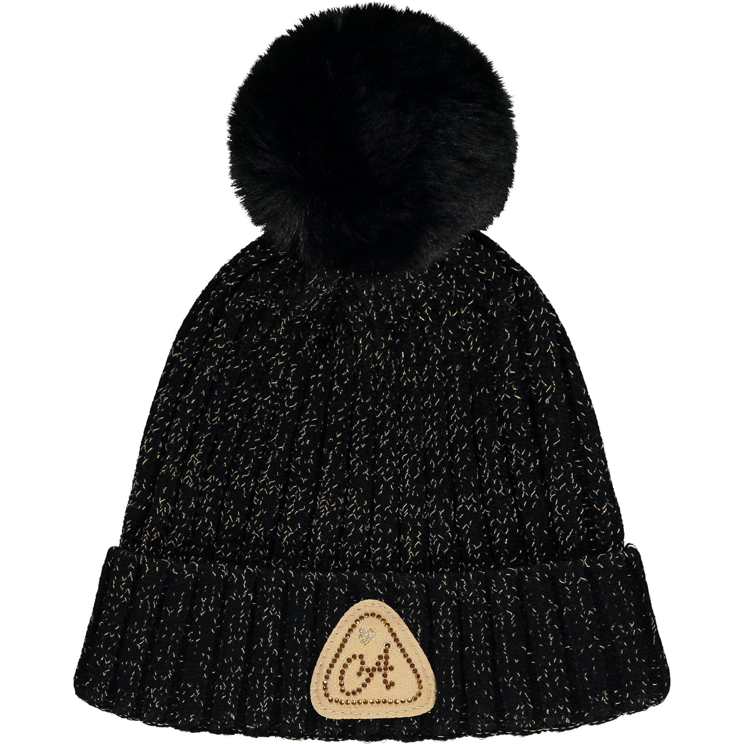 A DEE - Baroque Love Brooklyn Lurex Hat - Black