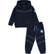 MITCH & SON - Porter Poly Tracksuit - Blue Navy