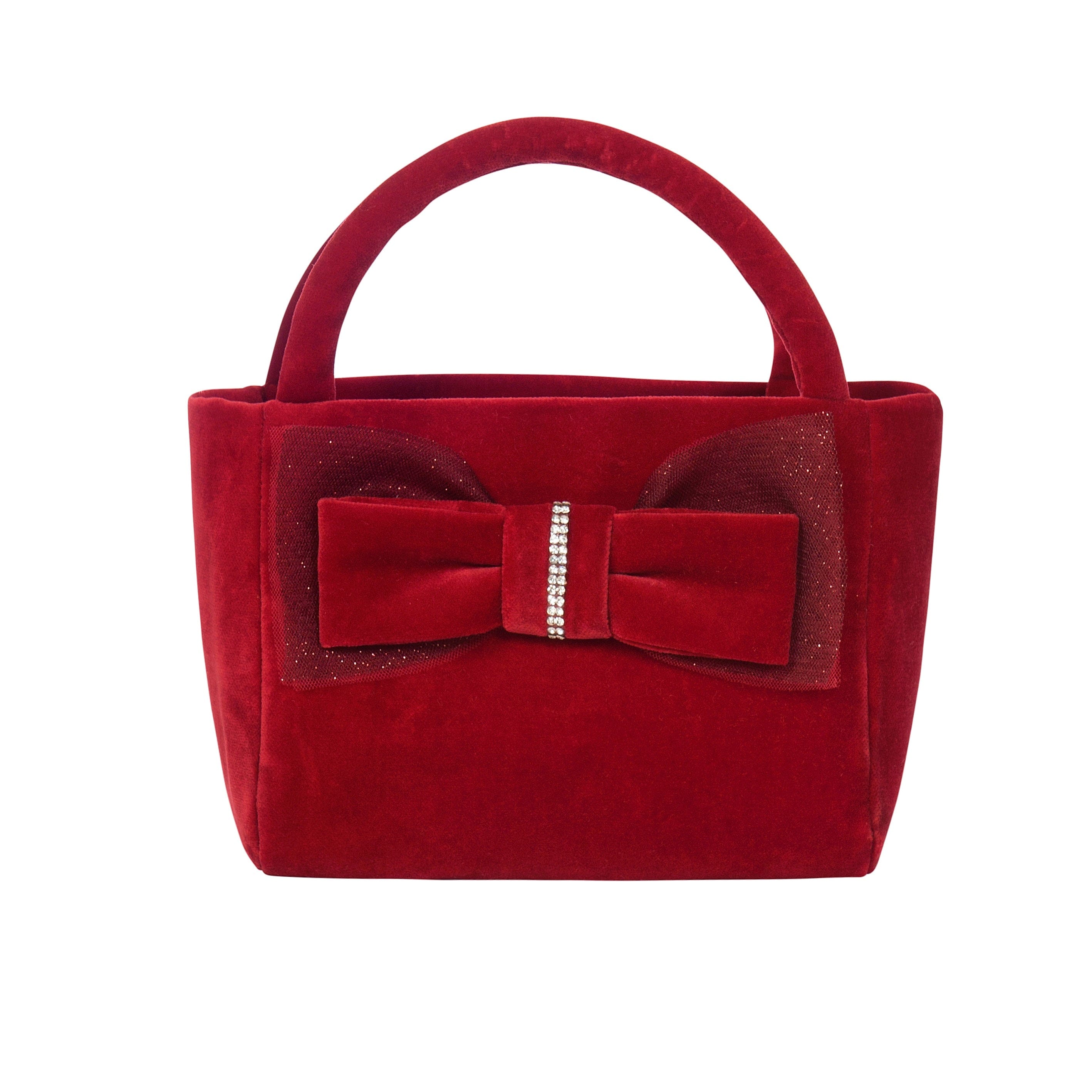 BALLOON CHIC - Velvet Bag - Red