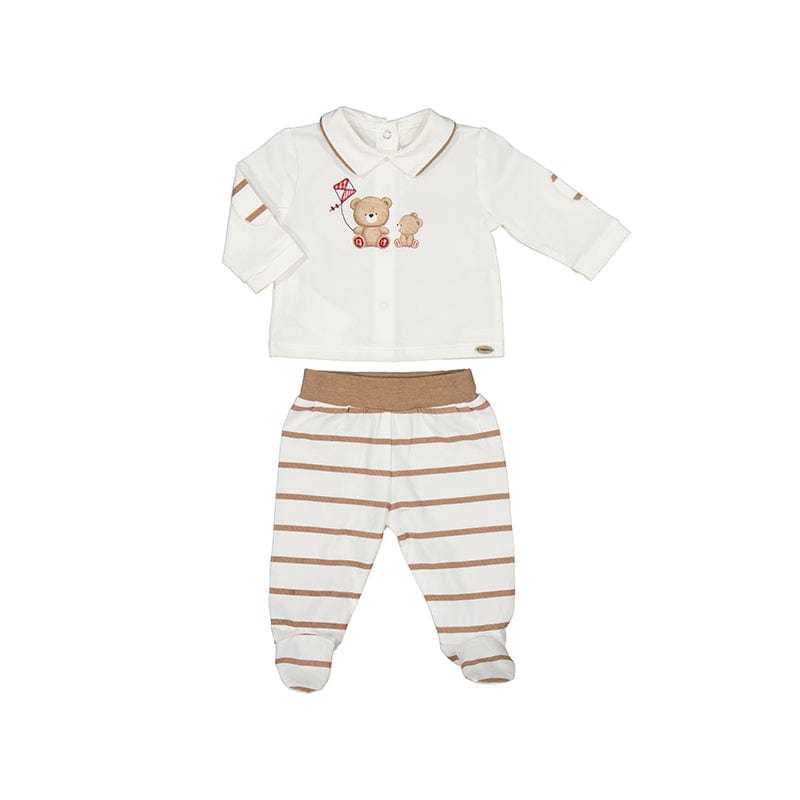 MAYORAL - Baby Bear Two Piece - Natural