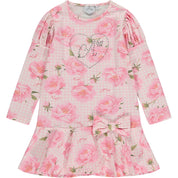 DEE - Peony Dreams Aubree Peony Print Dress - Pale Pink