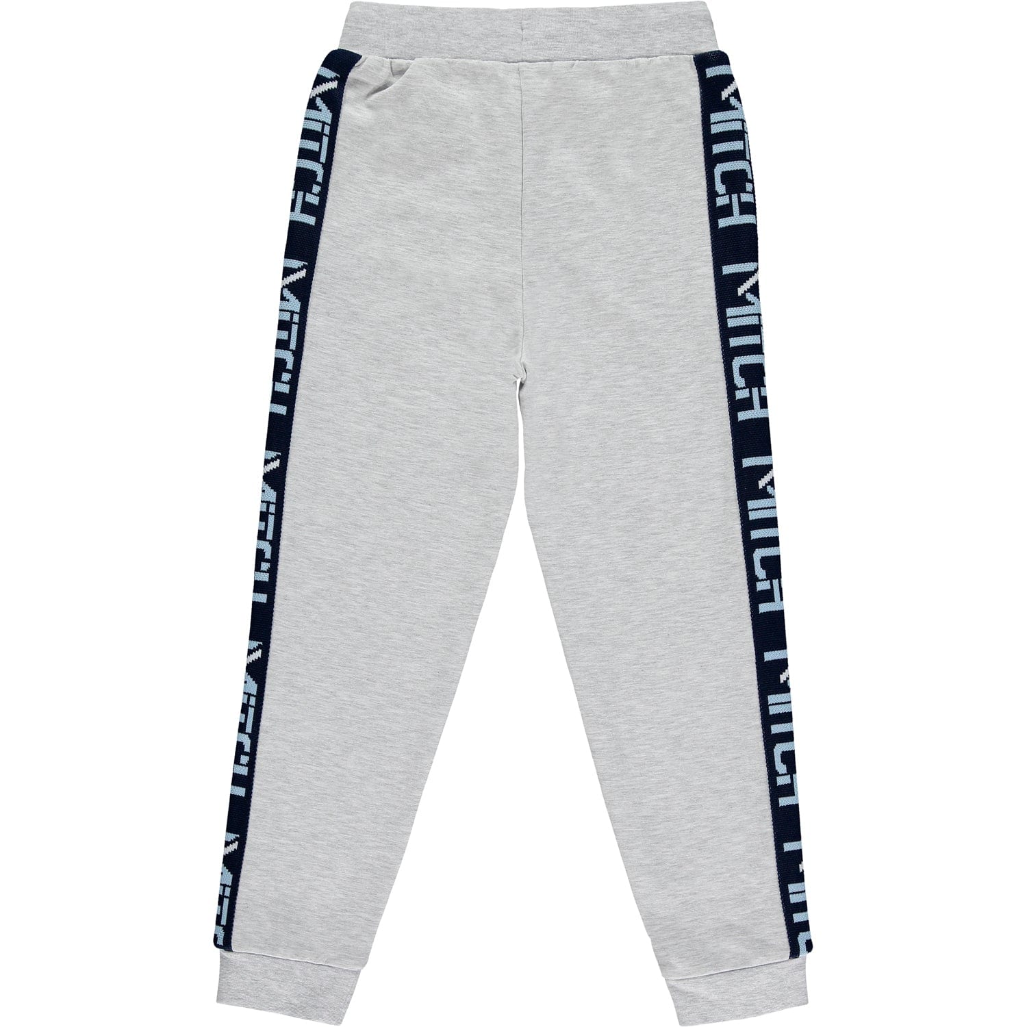 MITCH - Calgary Large Logo Tape Tracksuit - Grey Marl