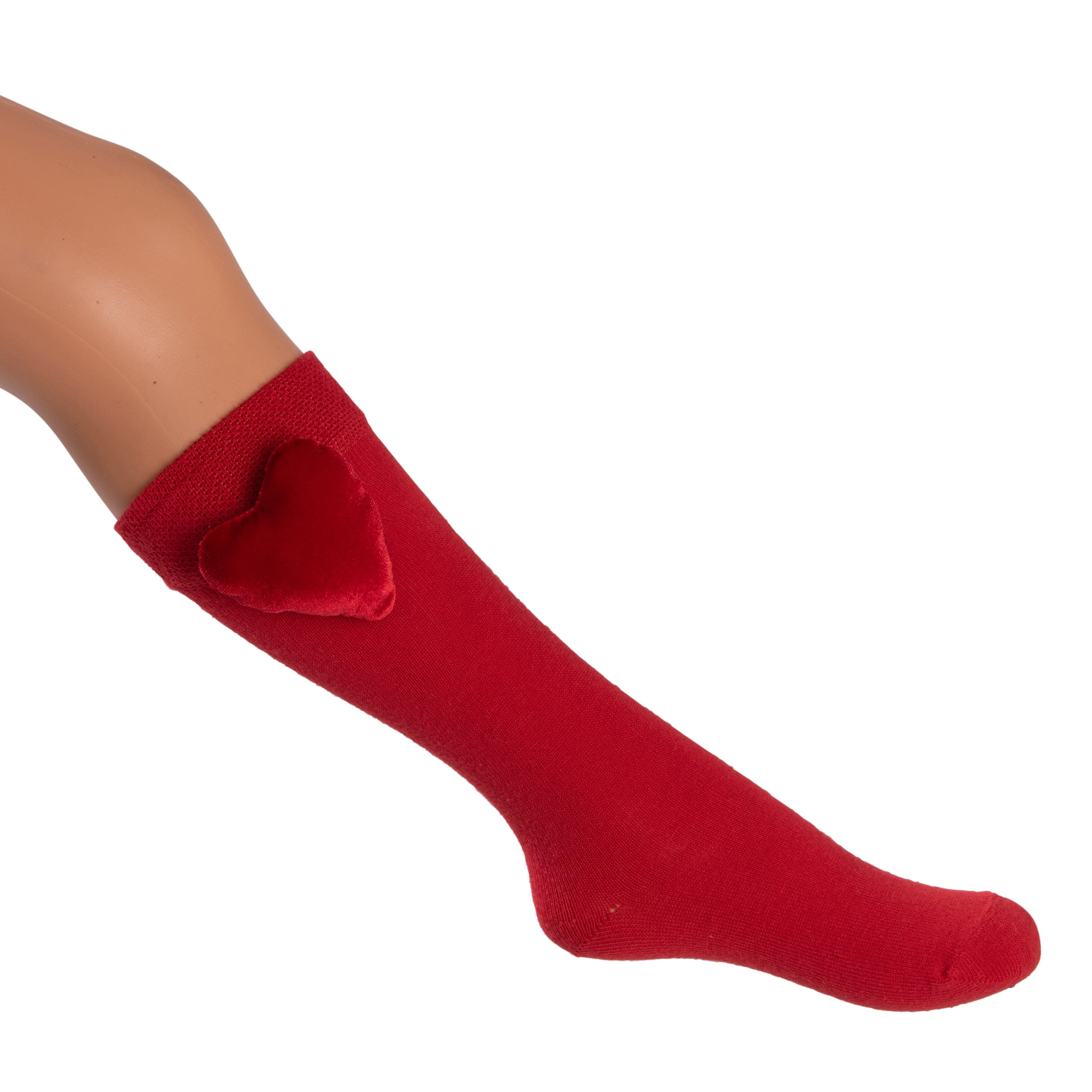 Daga - Follow My Heart Knee Socks - Red