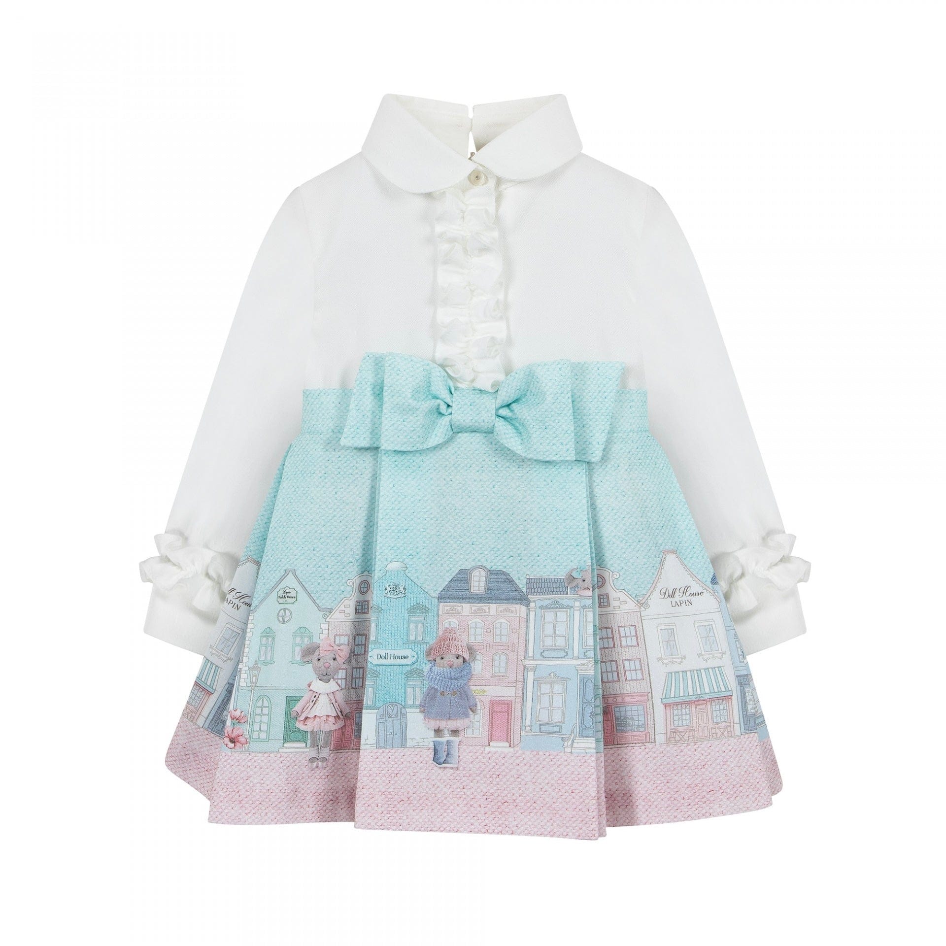 LAPIN HOUSE - Mouse Dolls House Blouse Dress - Multi