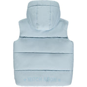 MITCH & SON - Neil Hooded Gillet - Sky Blue