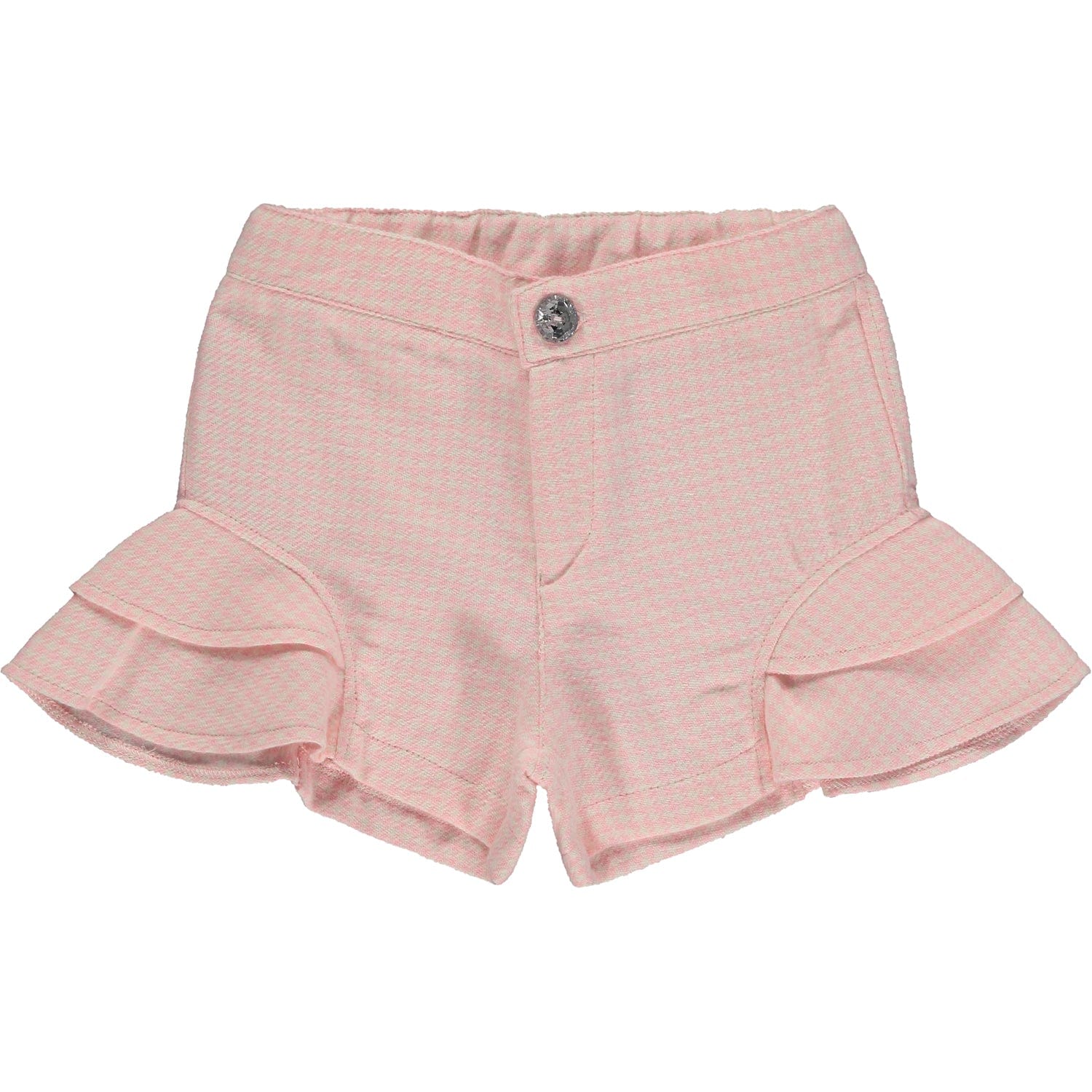 A DEE - Peony Dreams Angel Houndstooth Short Set - Pink