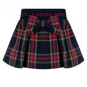 LAPIN HOUSE - Rabbit Tartan Short Set - Red