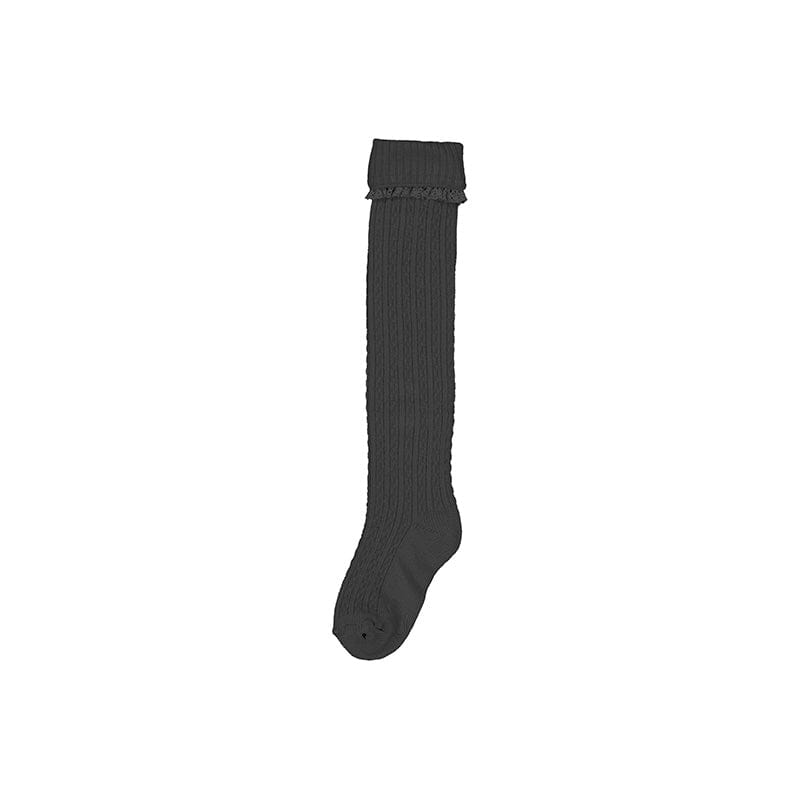 MAYORAL - Knit Long Socks - Black