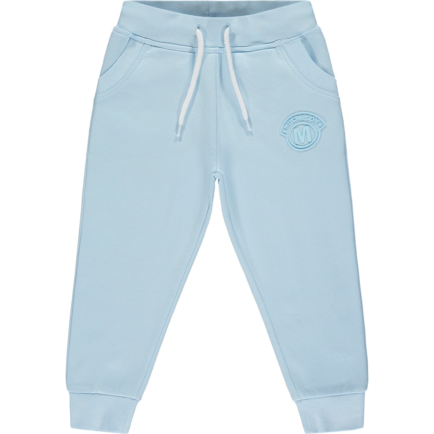 MITCH & SON -  Nathan Hoody M Logo Tracksuit - Sky Blue