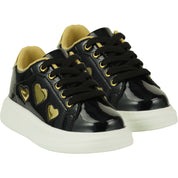 A DEE - Baroque Love Queeny Chunky Heart Trainers - Black
