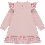 A DEE - Peony Dreams Anastasia Frill Sweat Dress - Pale Pink