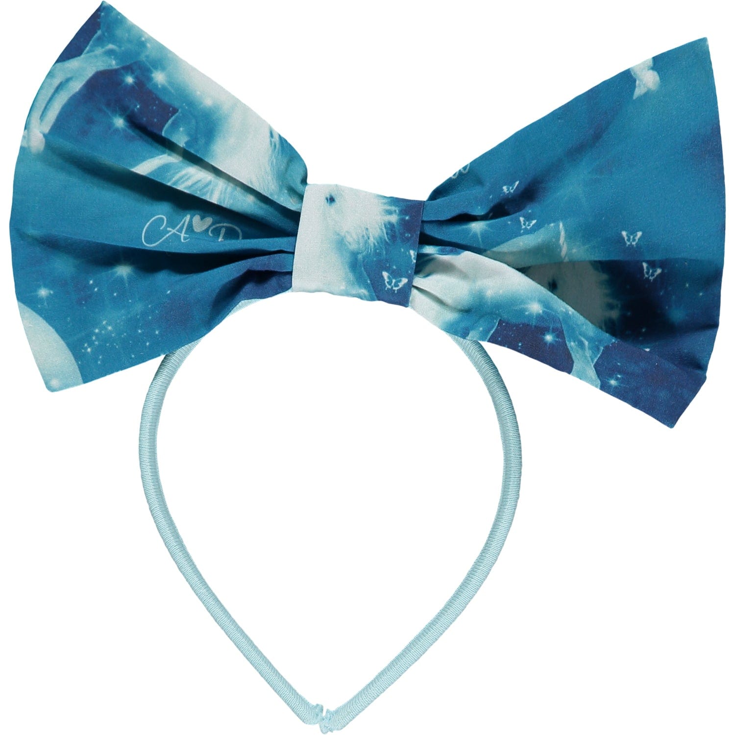 A DEE - Mr Unicorn Desiree Unicorn Print Hairband - Teal