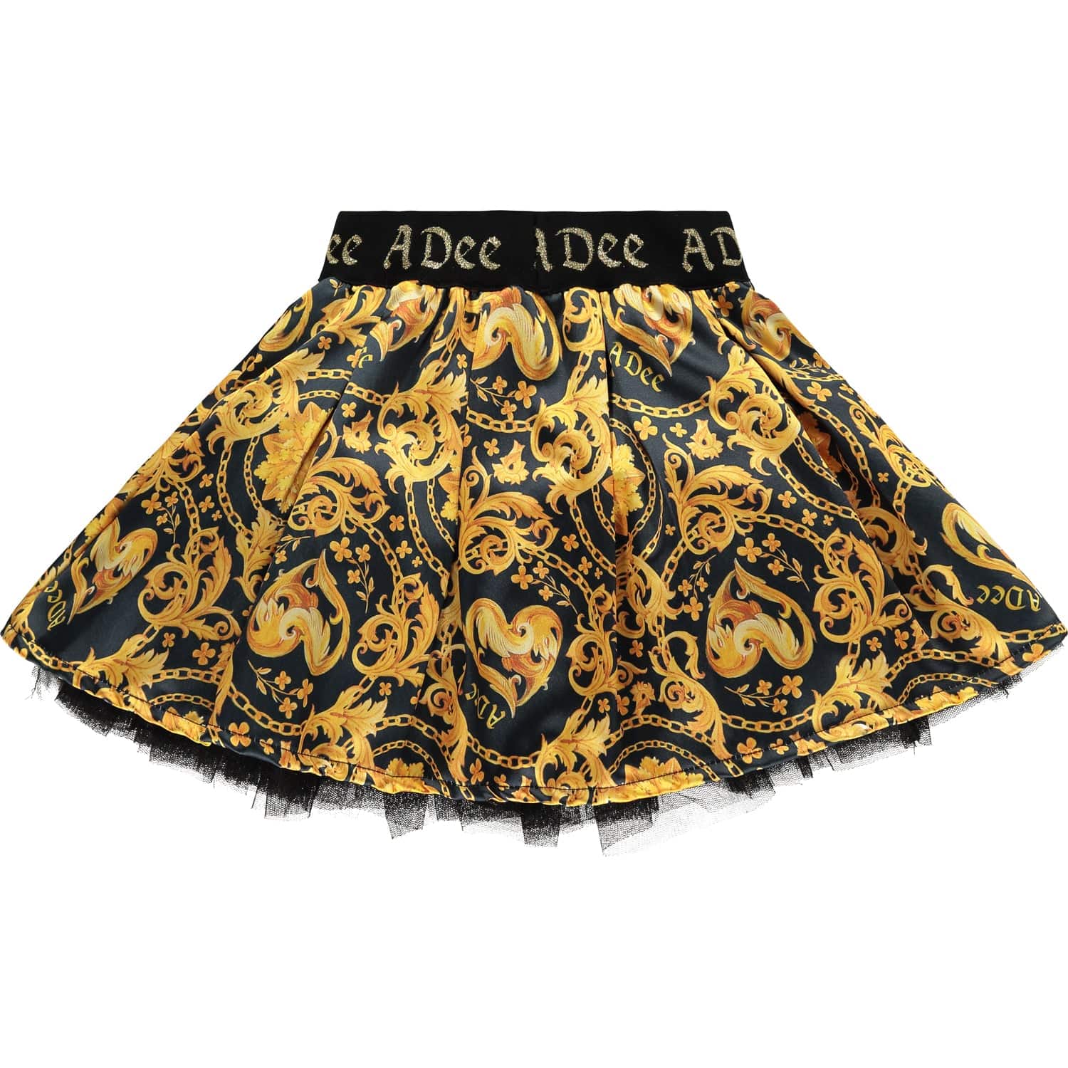 A DEE - Baroque Love Billie Baroque Skirt Set - Black