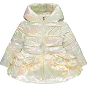 A DEE - Peony Dreams Amy Shimmer Jacket - White