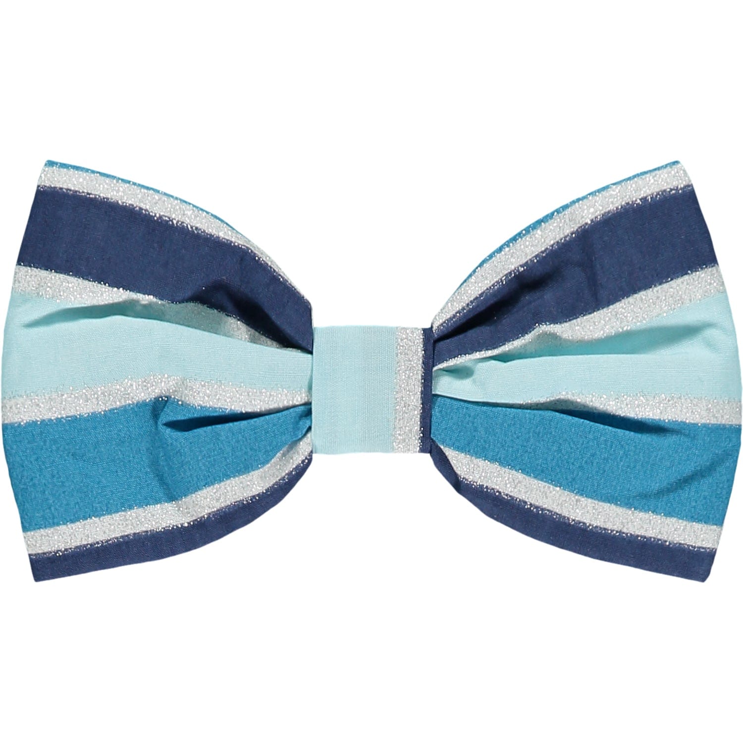 A DEE - Mr Unicorn Deja Stripe Bow Clip - Aqua