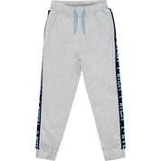 MITCH - Calgary Large Logo Tape Tracksuit - Grey Marl