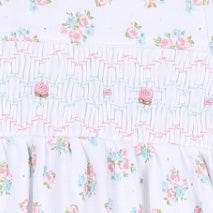 MAGNOLIA BABY - Annalise’s Classics Smocked Blanket - Pink