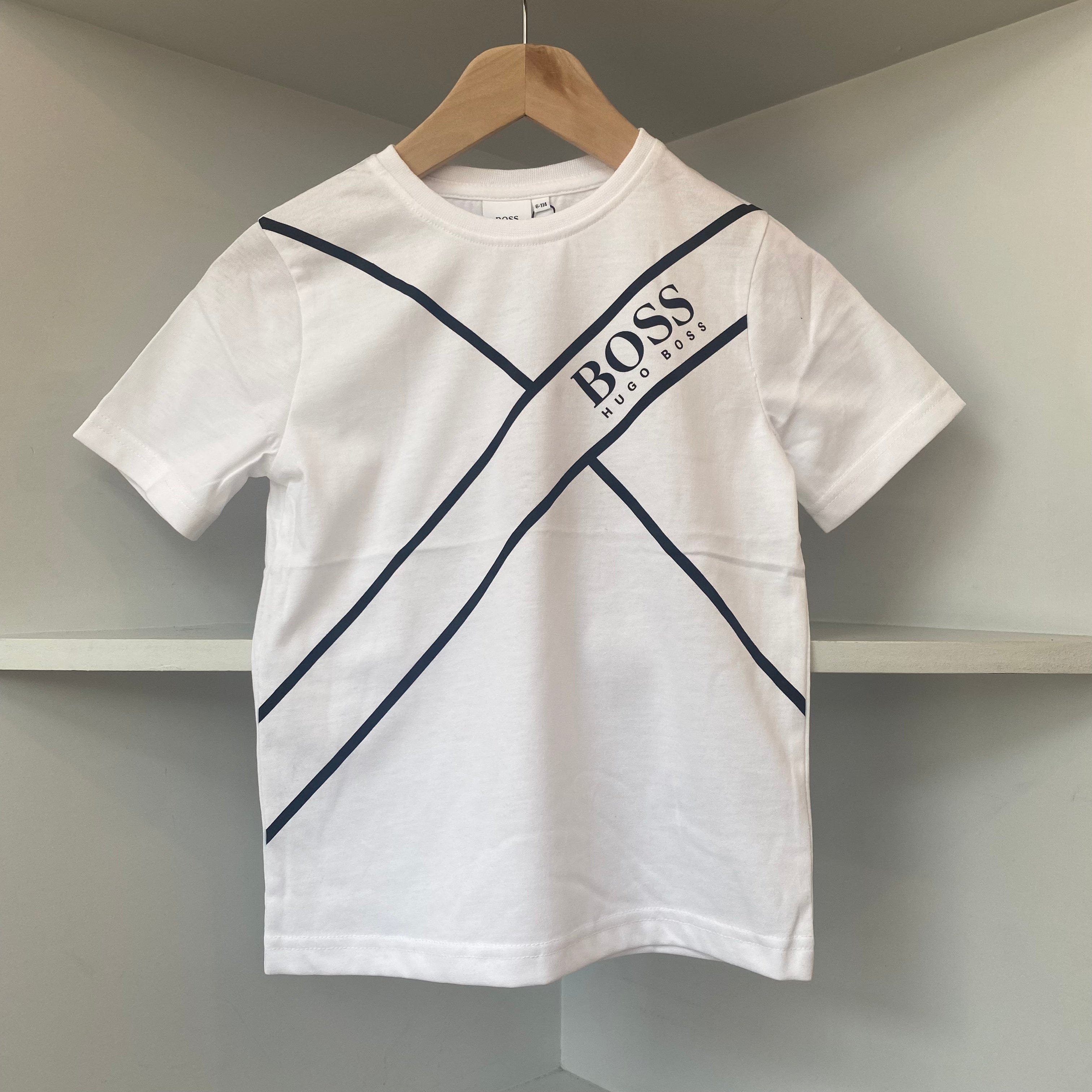 HUGO BOSS - Logo T Shirt - White