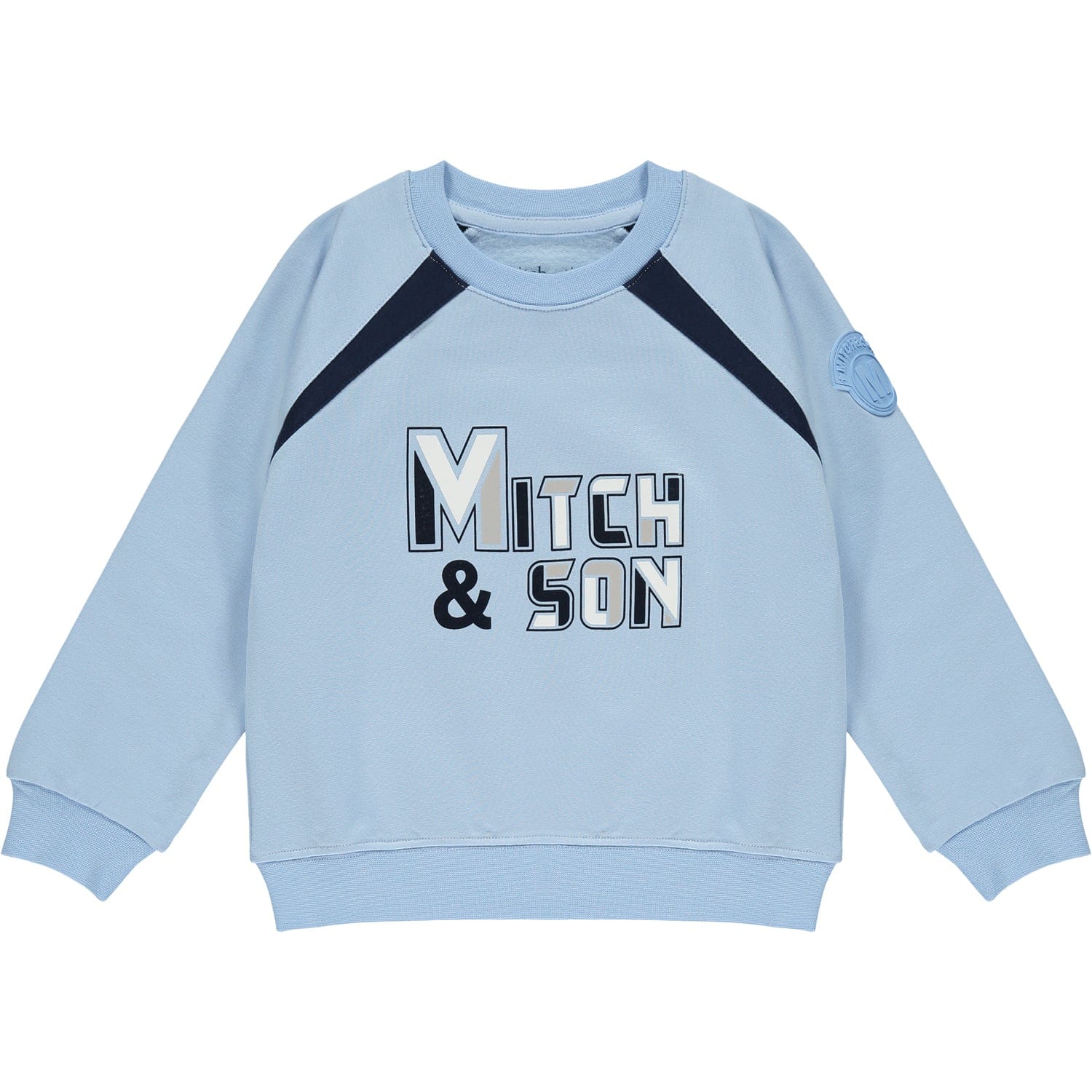 MITCH & SON - Patrick Logo Graphic Sweatshirt Set - Light Blue