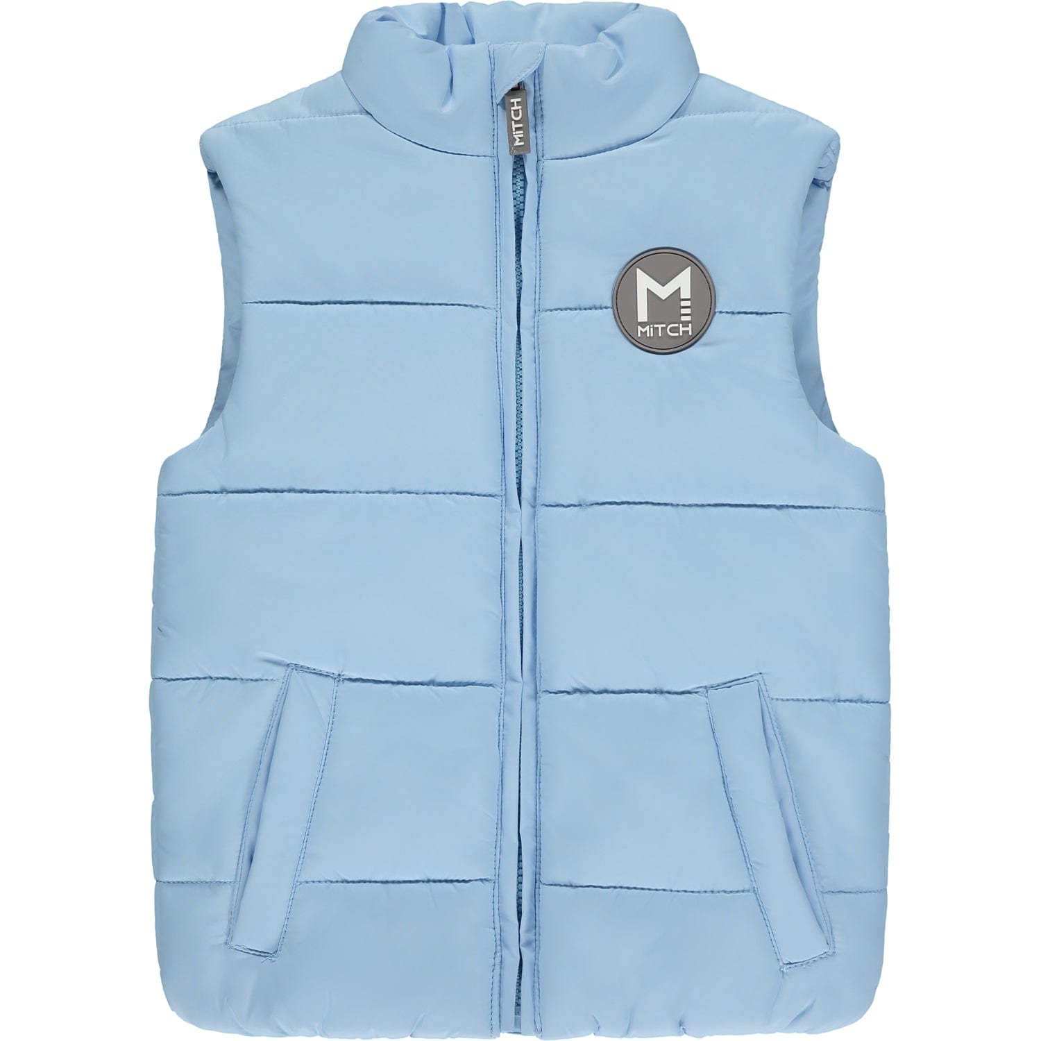 MITCH - Vancouver Padded Gillet - Light Blue