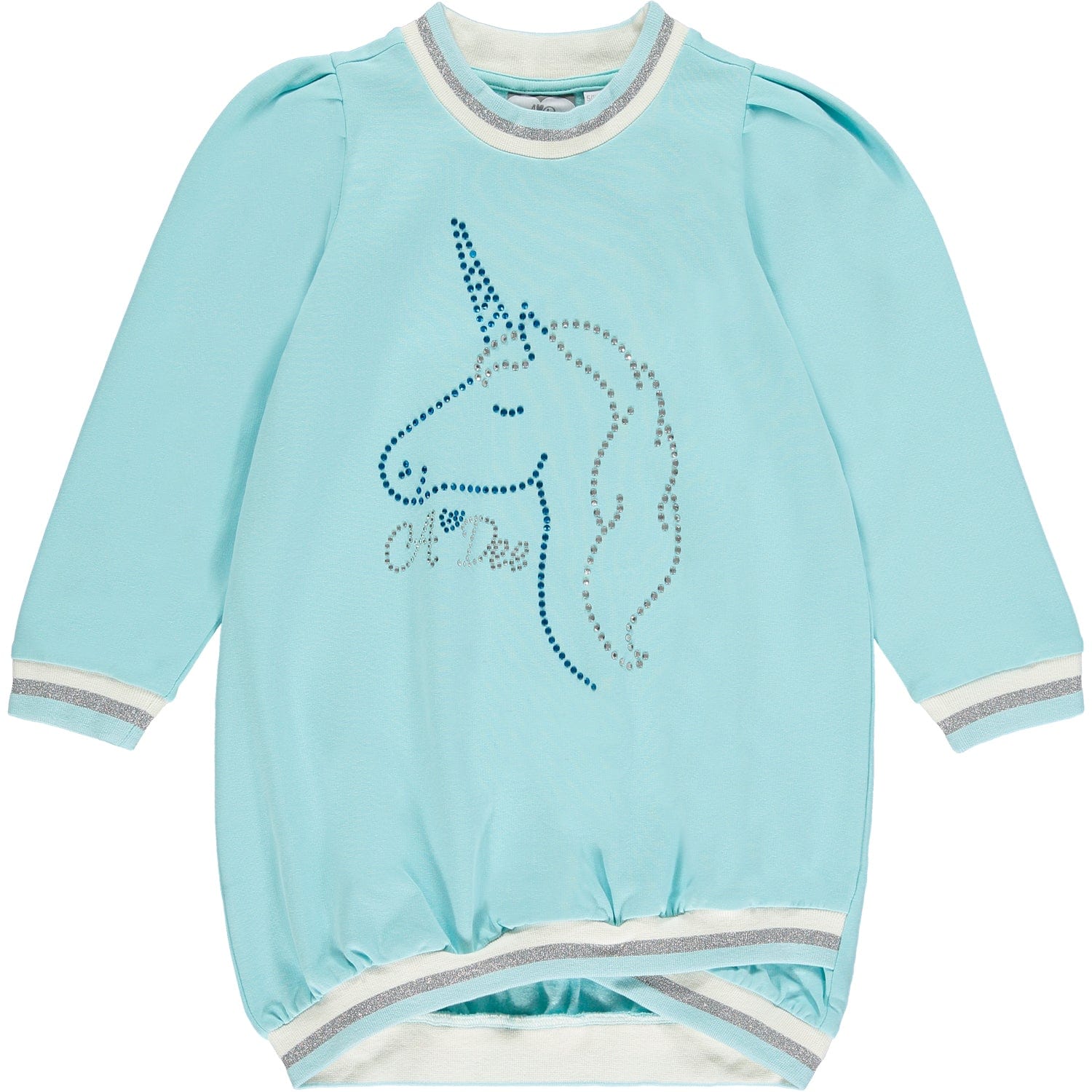 A DEE - Mr Unicorn Dorothy Unicorn Sweat Dress - Aqua