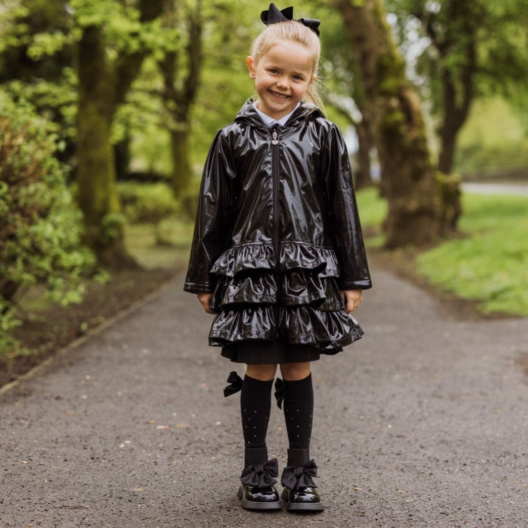 A DEE - Back To School Trinity Raincoat - Black