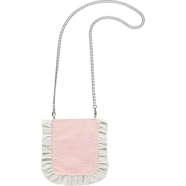 A DEE - Peony Dreams Annie Houndstooth Bag - Pink