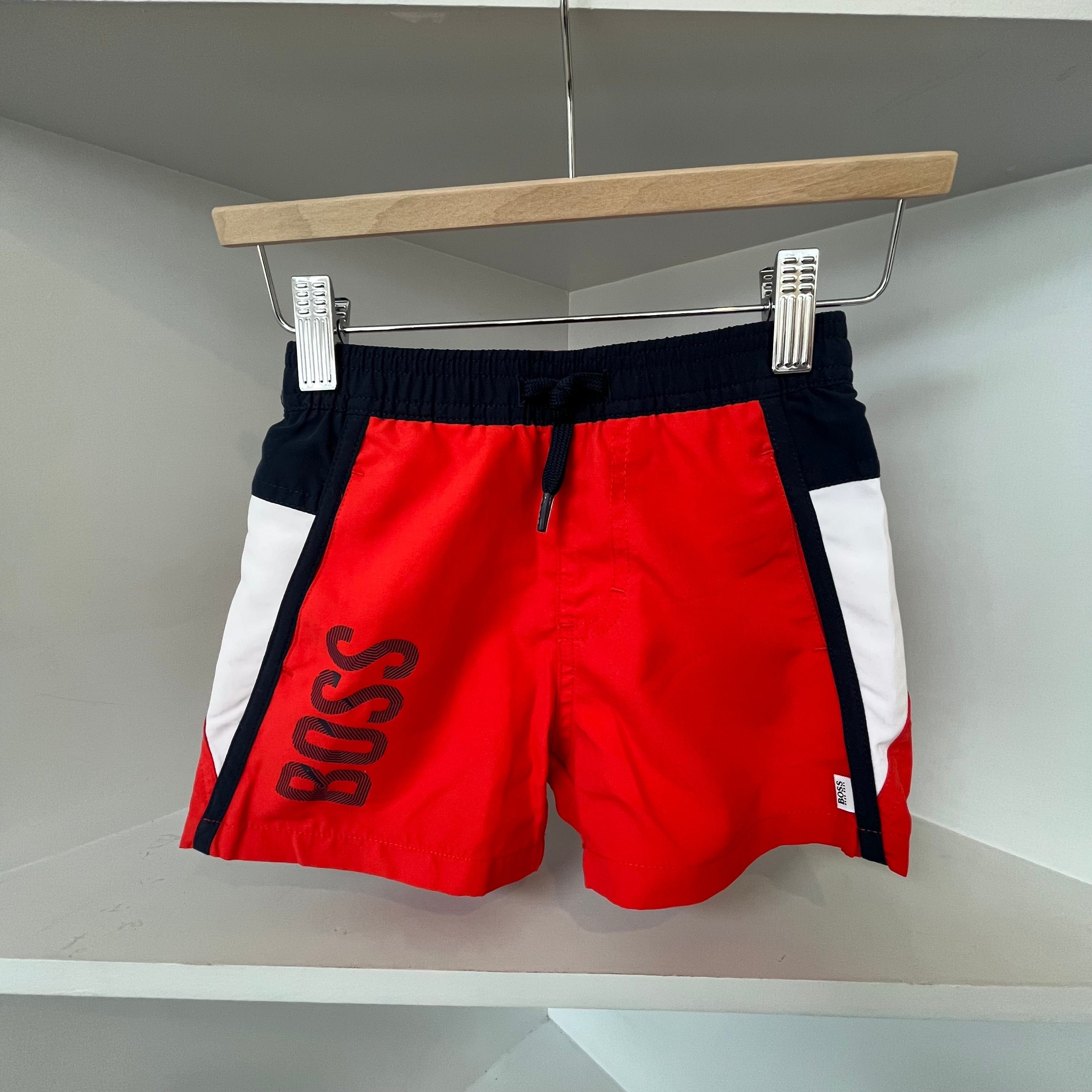 HUGO BOSS - Swim Shorts - Red
